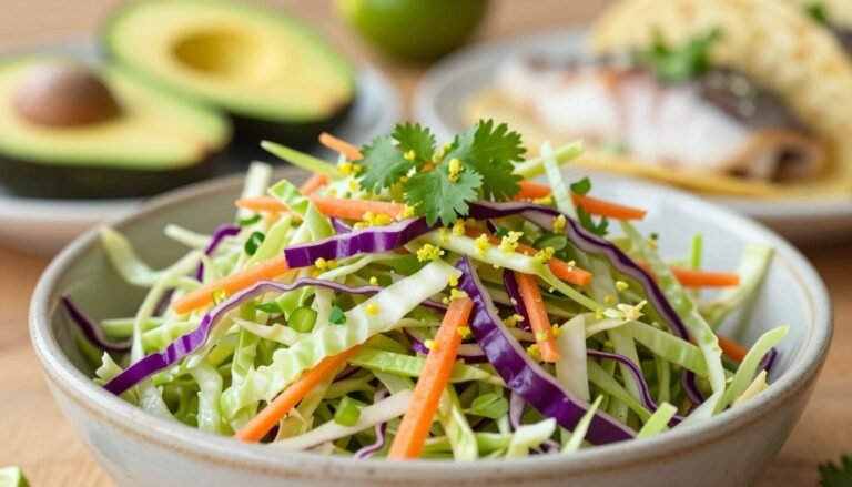 cabbage slaw for fish tacos