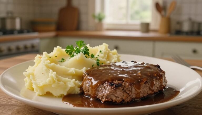 hamburger steak and gravy