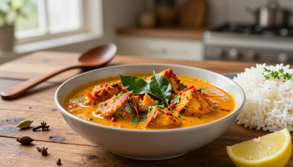 kerala fish curry with coconut milk