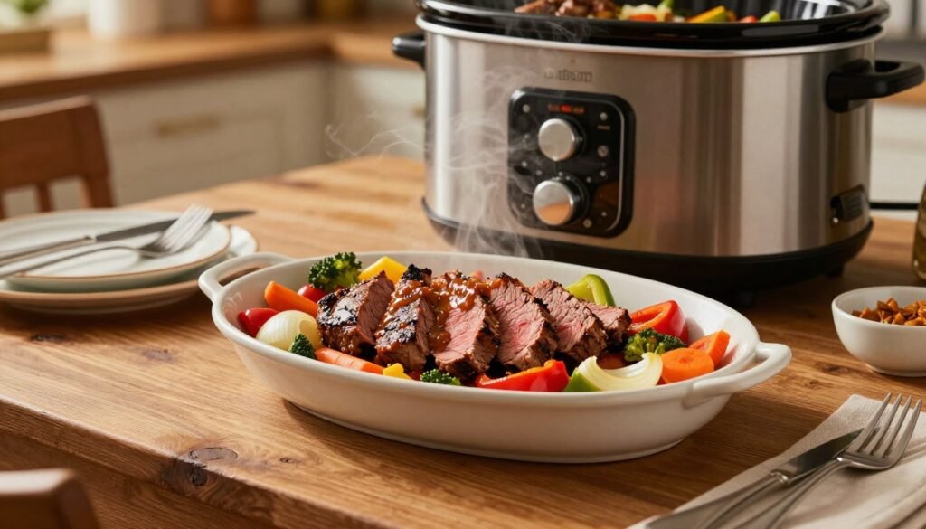 london broil slow cooker
